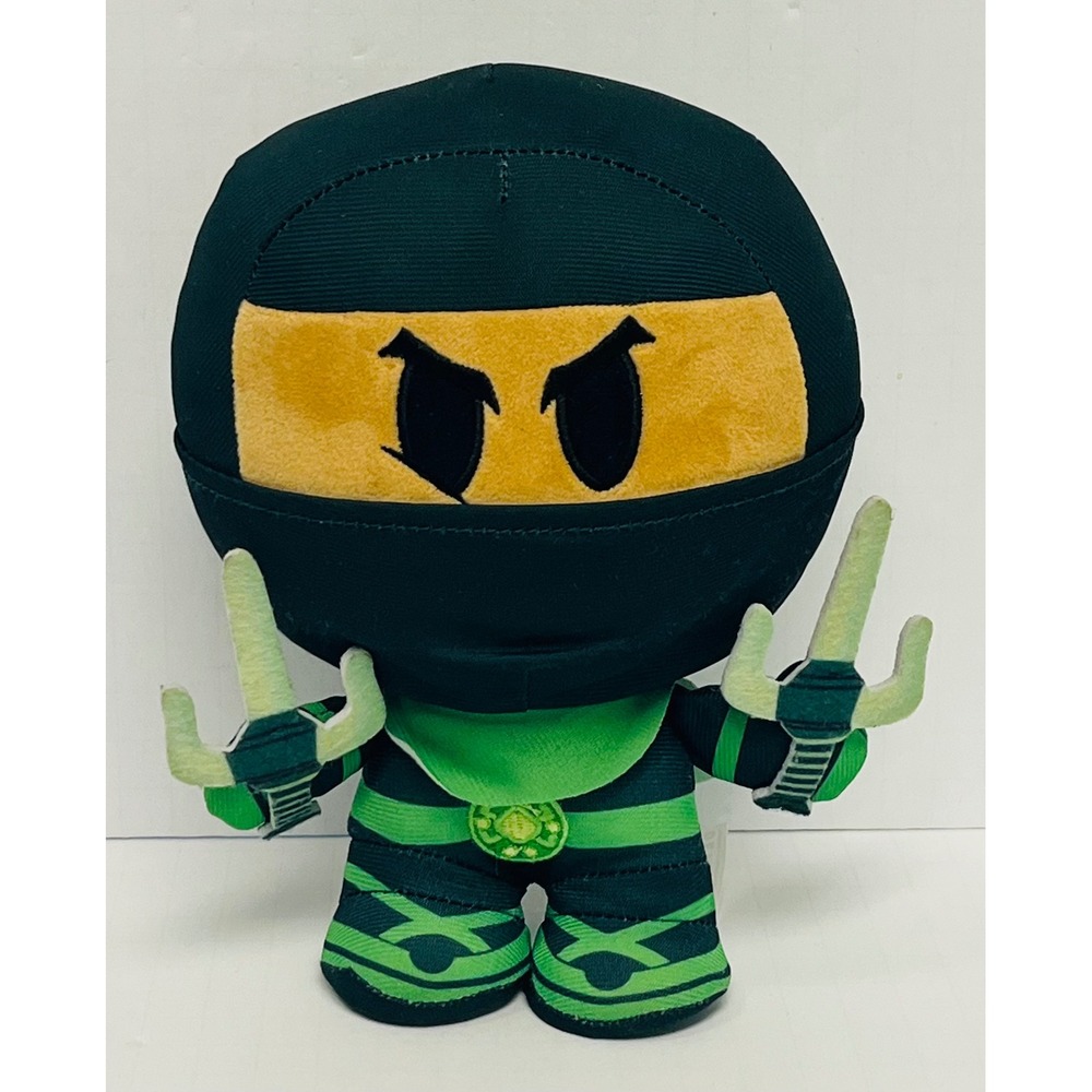 Jazwares DevSeries Ninja Legends Roblox Plush 8 Inch Green Black 2023 CRS0016